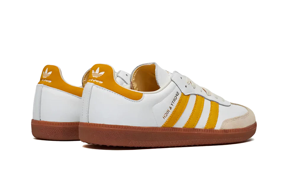 Adidas Samba OG Sporty & Rich White Bold Gold - IF5661 - Image 3